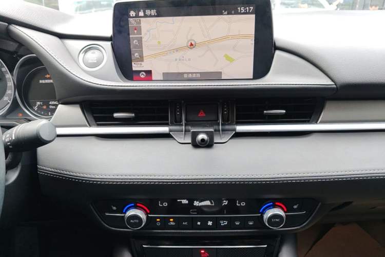 Used Mazda Atenza 2021 2.5L Sky Blue Sport Edition Audio And AC Panel