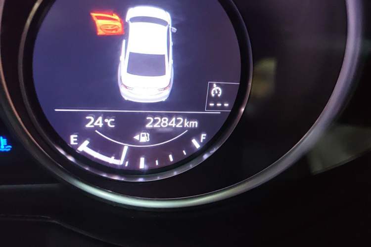 Used Mazda Atenza 2021 2.5L Sky Blue Sport Edition Odometer Close Up