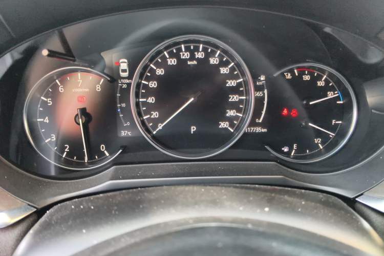 Used Mazda Atenza 2021 2.5L Blue Sky Prestige Edition Odometer Close Up