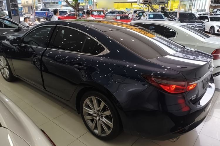 Used Mazda Atenza 2021 2.5L Sky Blue Sport Edition Rear Left 45 Deg