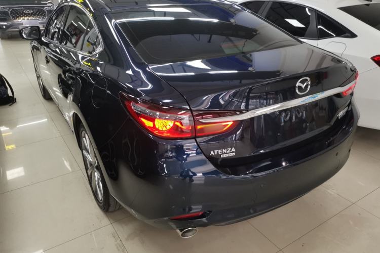 Used Mazda Atenza 2021 2.5L Sky Blue Sport Edition Rear Left 45 Deg