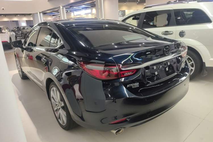 Used Mazda Atenza 2021 2.5L Sky Blue Sport Edition Rear Left 45 Deg