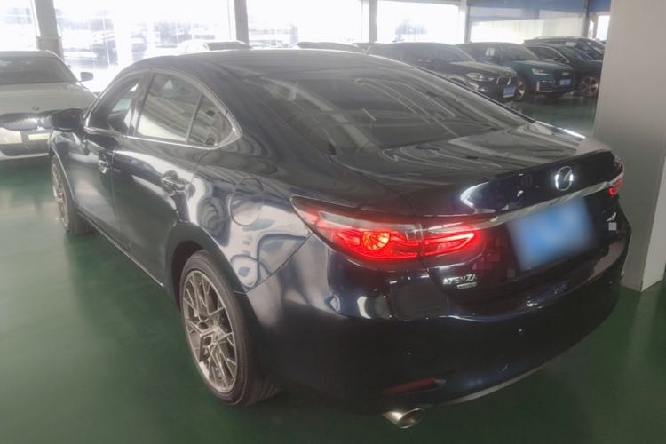 Used Mazda Atenza 2021 2.5L Sky Blue Sport Edition Rear Left 45 Deg