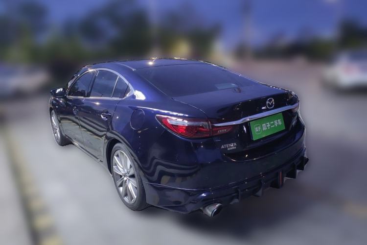 Used Mazda Atenza 2021 2.5L Sky Blue Sport Edition Rear Left 45 Deg