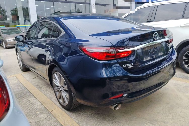 Used Mazda Atenza 2021 2.5L Sky Blue Sport Edition Rear Left 45 Deg