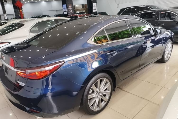 Used Mazda Atenza 2021 2.5L Sky Blue Sport Edition Rear Right 45 Deg