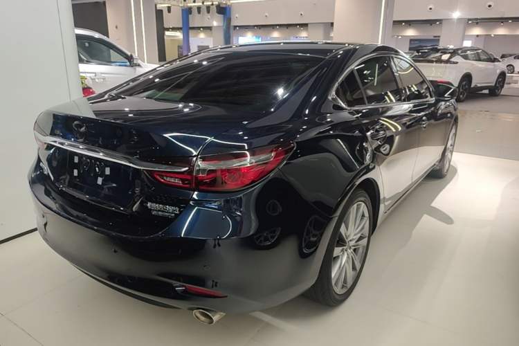 Used Mazda Atenza 2021 2.5L Sky Blue Sport Edition Rear Right 45 Deg