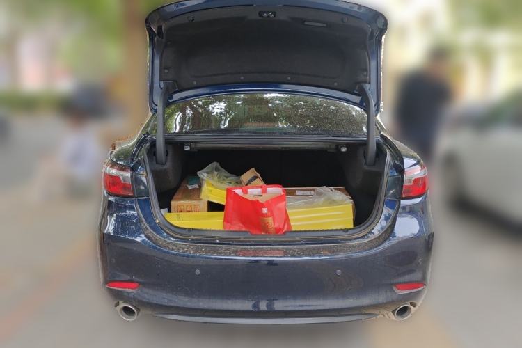 Used Mazda Atenza 2021 2.5L Sky Blue Sport Edition Trunk