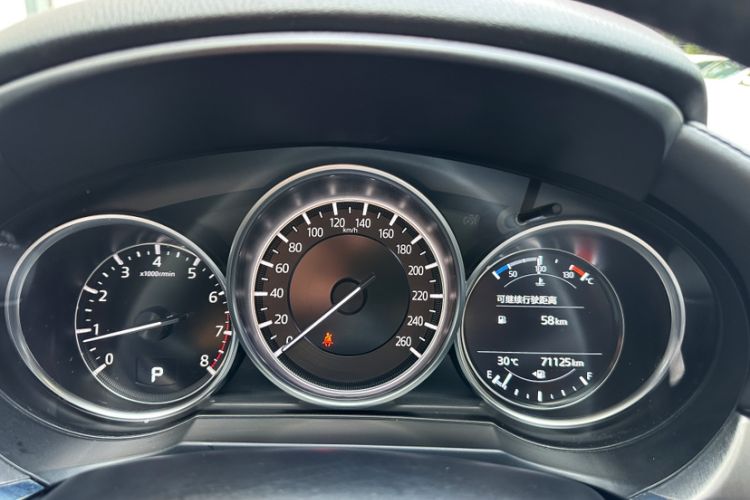 Used Mazda Atenza 2021 2.0L Blue Sky Luxury Edition Odometer Close Up