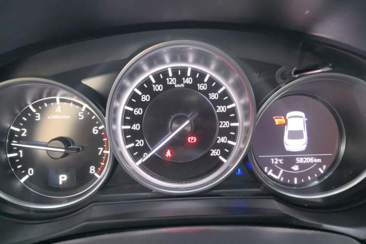 Used Mazda Atenza 2021 2.5L Sky Blue Sport Edition Odometer Close Up