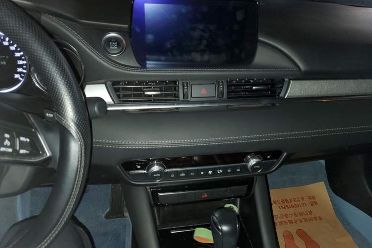 Used Mazda Atenza 2021 2.5L Sky Blue Sport Edition Audio And AC Panel