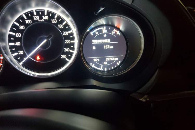 Used Mazda Atenza 2021 2.5L Sky Blue Sport Edition Odometer Close Up