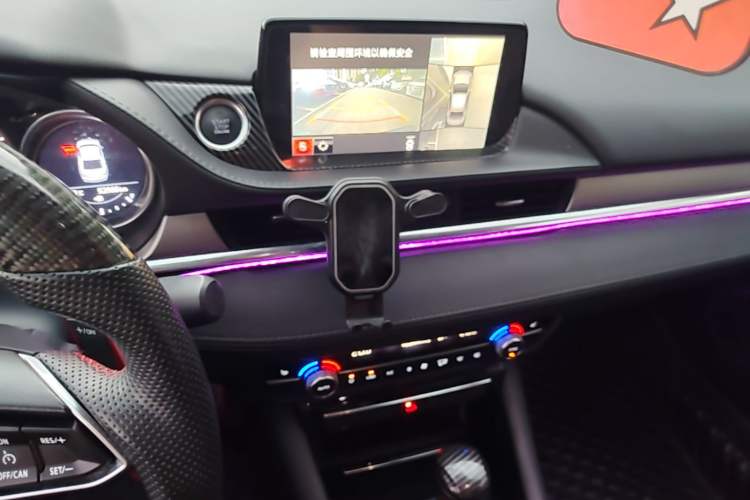 Used Mazda Atenza 2021 2.5L Sky Blue Sport Edition Audio And AC Panel