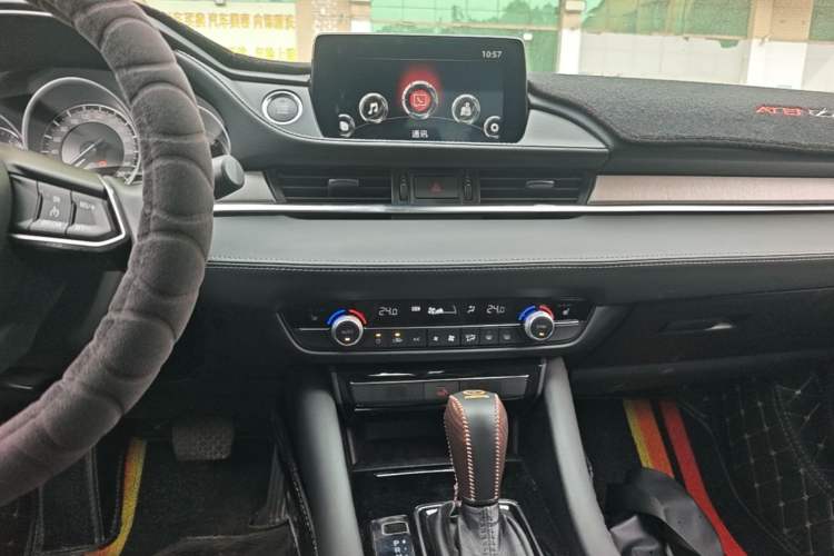 Used Mazda Atenza 2021 2.5L Sky Blue Sport Edition Audio And AC Panel