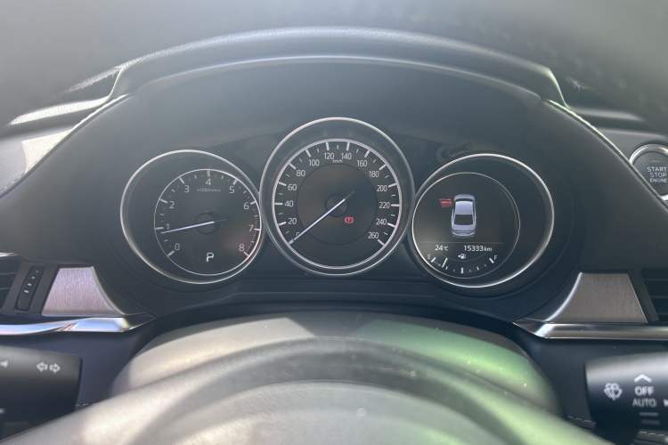 Used Mazda Atenza 2021 2.5L Sky Blue Sport Edition Odometer Close Up