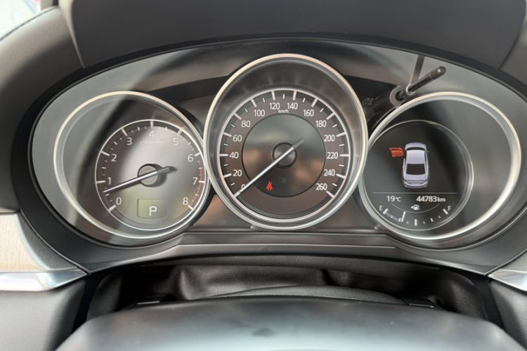 Used Mazda Atenza 2021 2.5L Sky Blue Sport Edition Odometer Close Up