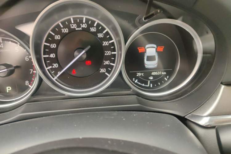 Used Mazda Atenza 2021 2.5L Sky Blue Sport Edition Odometer Close Up