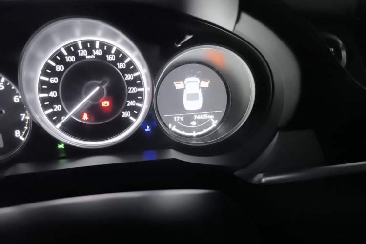 Used Mazda Atenza 2021 2.5L Sky Blue Sport Edition Odometer Close Up