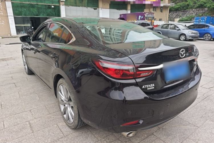 Used Mazda Atenza 2021 2.5L Sky Blue Sport Edition Rear Left 45 Deg
