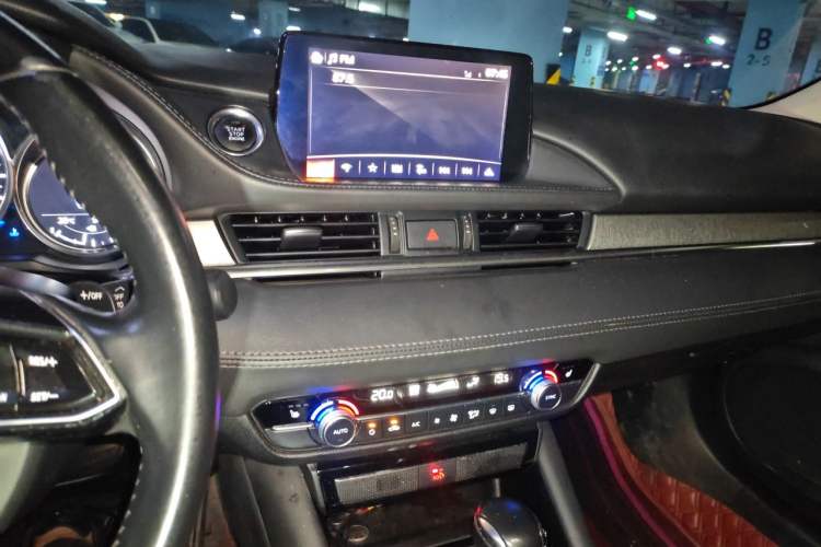 Used Mazda Atenza 2021 2.5L Sky Blue Sport Edition Audio And AC Panel