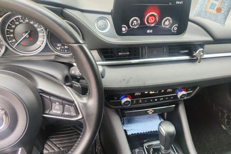 Used Mazda Atenza 2021 2.5L Sky Blue Sport Edition Audio And AC Panel