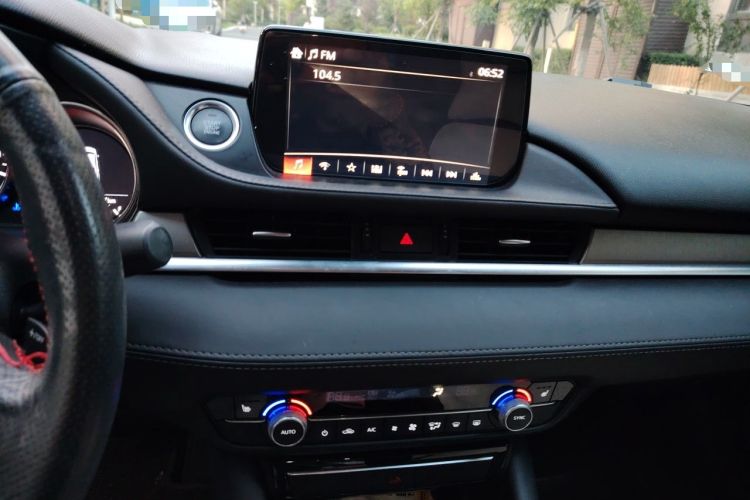 Used Mazda Atenza 2021 2.5L Sky Blue Sport Edition Audio And AC Panel