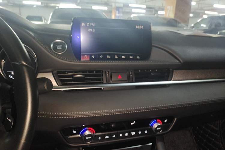 Used Mazda Atenza 2021 2.5L Sky Blue Sport Edition Audio And AC Panel