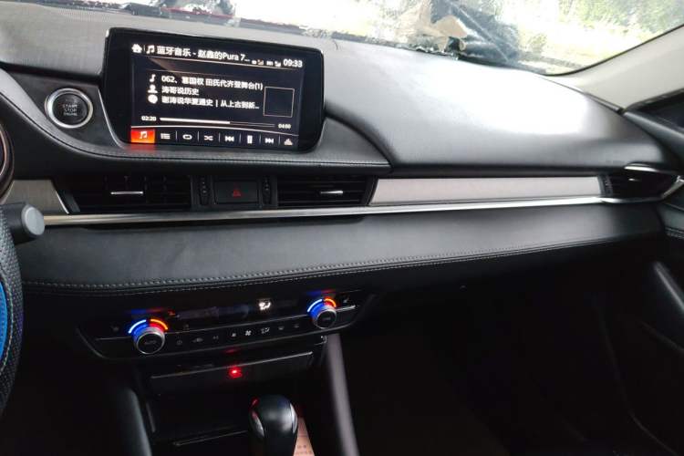 Used Mazda Atenza 2021 2.5L Sky Blue Sport Edition Audio And AC Panel