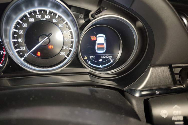 Used Mazda Atenza 2021 2.5L Sky Blue Sport Edition Odometer Close Up