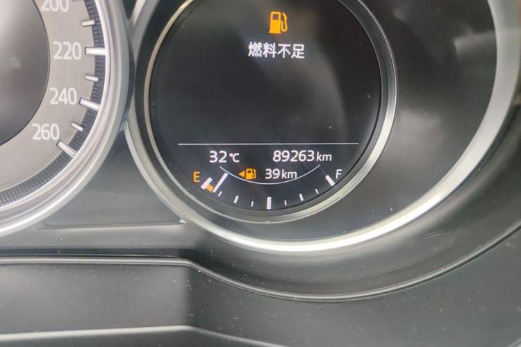 Used Mazda Atenza 2021 2.5L Sky Blue Sport Edition Odometer Close Up