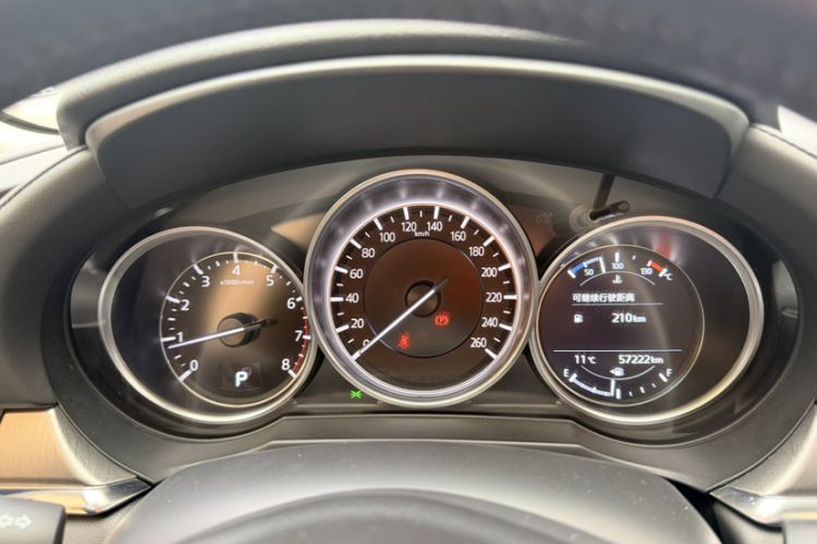 Used Mazda Atenza 2021 2.5L Sky Blue Sport Edition Odometer Close Up