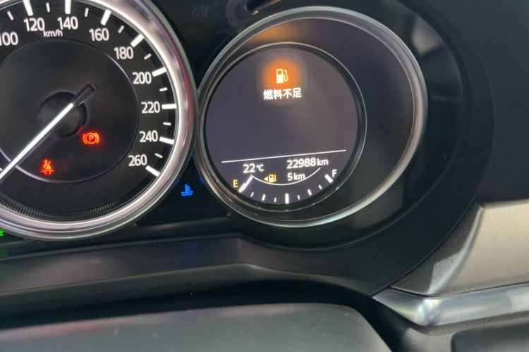 Used Mazda Atenza 2021 2.5L Sky Blue Sport Edition Odometer Close Up
