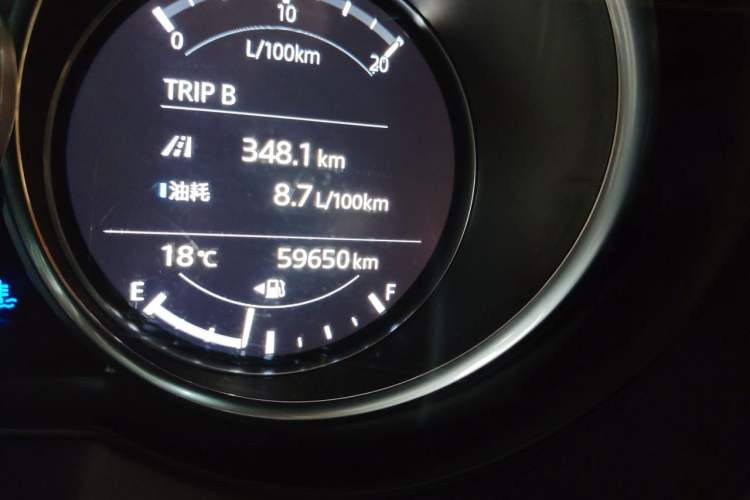 Used Mazda Atenza 2021 2.5L Sky Blue Sport Edition Odometer Close Up