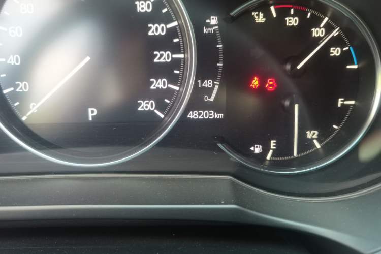 Used Mazda Atenza 2021 2.5L Blue Sky Prestige Edition Odometer Close Up