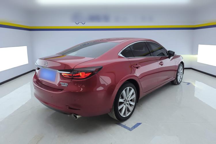 Used Mazda Atenza 2021 2.5L Sky Blue Sport Edition Rear Right 45 Deg