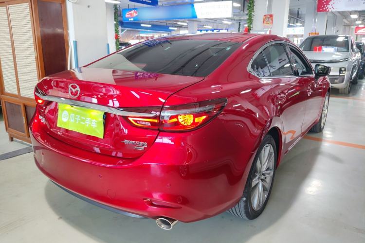 Used Mazda Atenza 2021 2.5L Sky Blue Sport Edition Rear Right 45 Deg