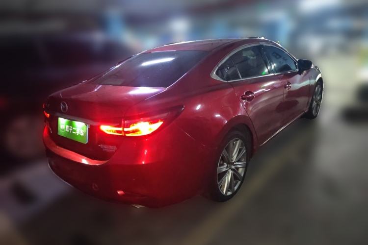 Used Mazda Atenza 2021 2.5L Sky Blue Sport Edition Rear Right 45 Deg