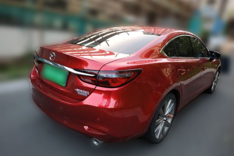 Used Mazda Atenza 2021 2.5L Sky Blue Sport Edition Rear Right 45 Deg