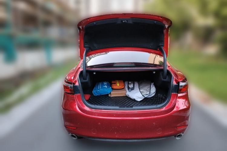 Used Mazda Atenza 2021 2.5L Sky Blue Sport Edition Trunk