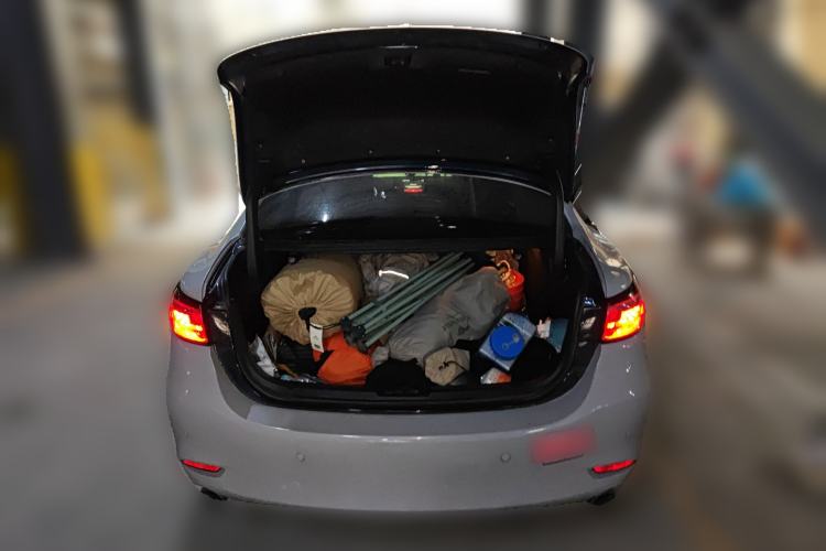 Used Mazda Atenza 2021 2.5L Sky Blue Sport Edition Trunk