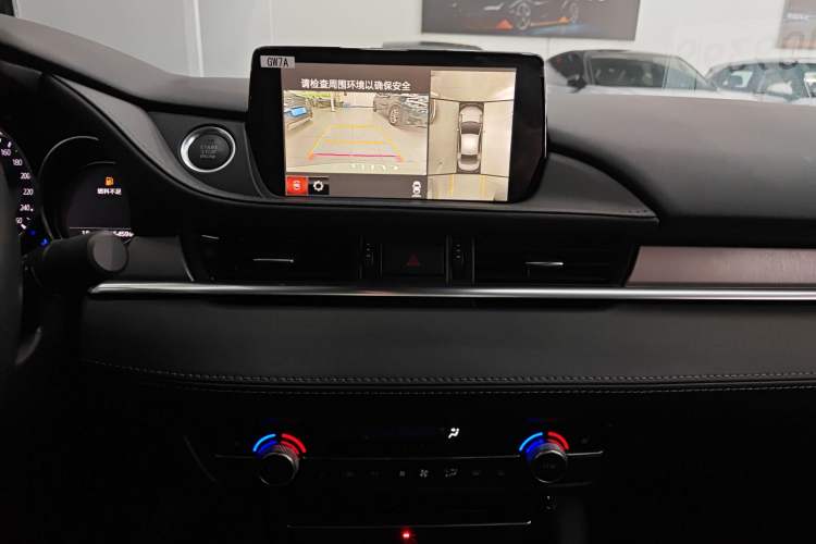 Used Mazda Atenza 2021 2.5L Sky Blue Sport Edition Audio And AC Panel
