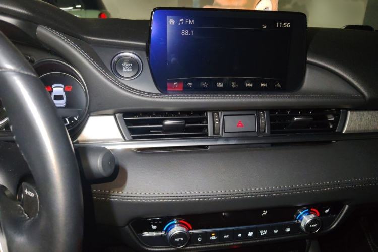 Used Mazda Atenza 2021 2.5L Sky Blue Sport Edition Audio And AC Panel