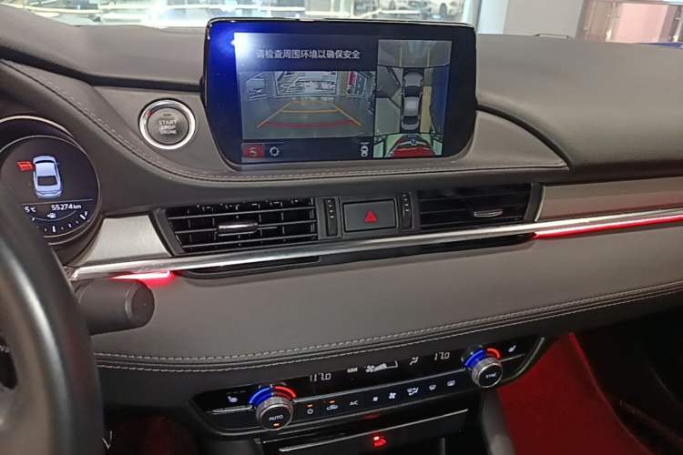 Used Mazda Atenza 2021 2.5L Sky Blue Sport Edition Audio And AC Panel