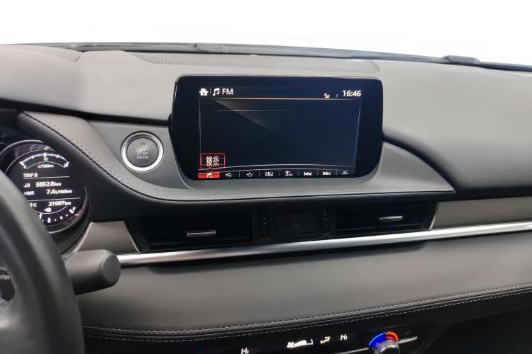 Used Mazda Atenza 2021 2.5L Sky Blue Sport Edition Audio And AC Panel