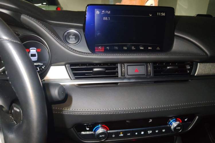 Used Mazda Atenza 2021 2.5L Sky Blue Sport Edition Audio And AC Panel
