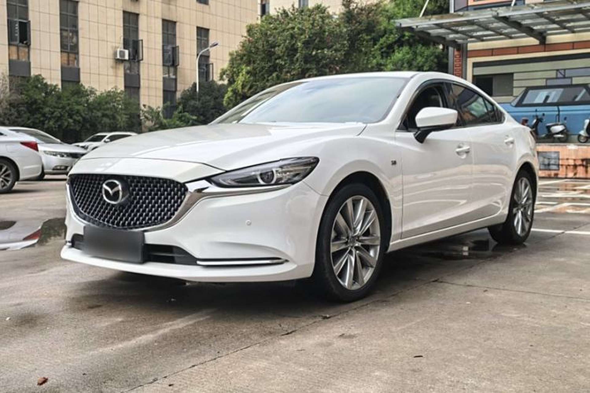 Used Mazda Atenza 2021 2.5L Sky Blue Sport Edition Front Left 45 Deg