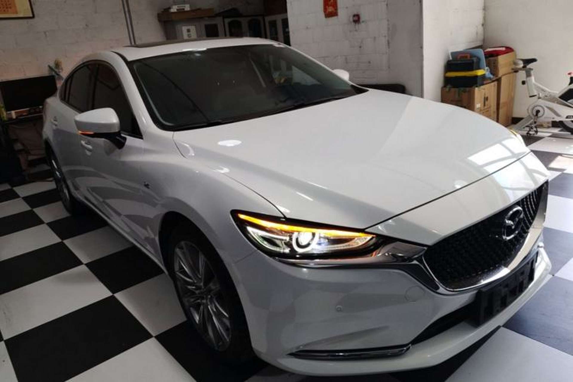 Used Mazda Atenza 2021 2.5L Sky Blue Sport Edition Front Right 45 Deg