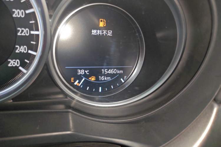 Used Mazda Atenza 2021 2.5L Sky Blue Sport Edition Odometer Close Up