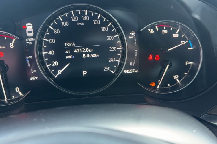 Used Mazda Atenza 2021 2.5L Blue Sky Prestige Edition Odometer Close Up