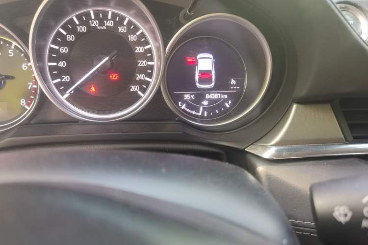 Used Mazda Atenza 2021 2.5L Sky Blue Sport Edition Odometer Close Up